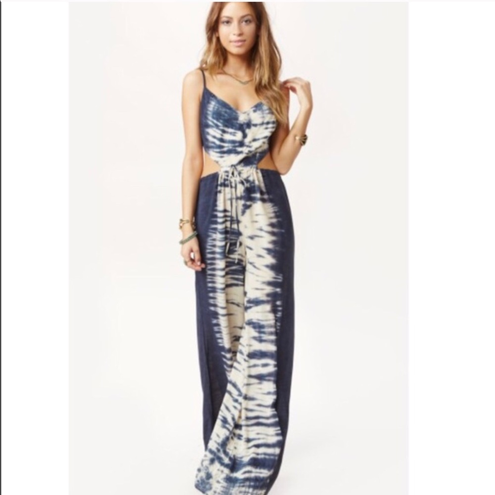 Blue Life Bare It All Jumpsuit NWT